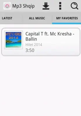 Mp3 Shqip android App screenshot 2