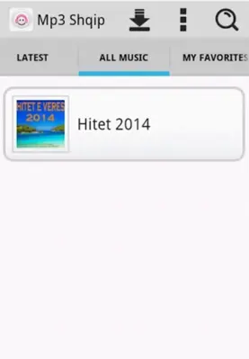 Mp3 Shqip android App screenshot 4